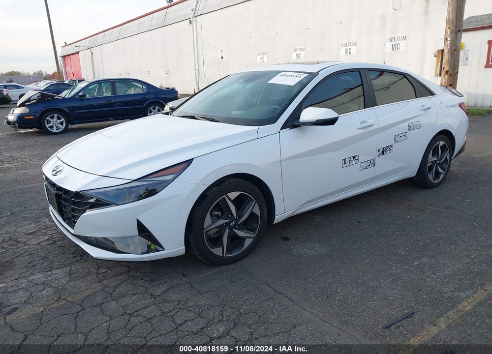 2023 HYUNDAI ELANTRA HYBRID LIMITED VIN: KMHLN4AJ3PU037281