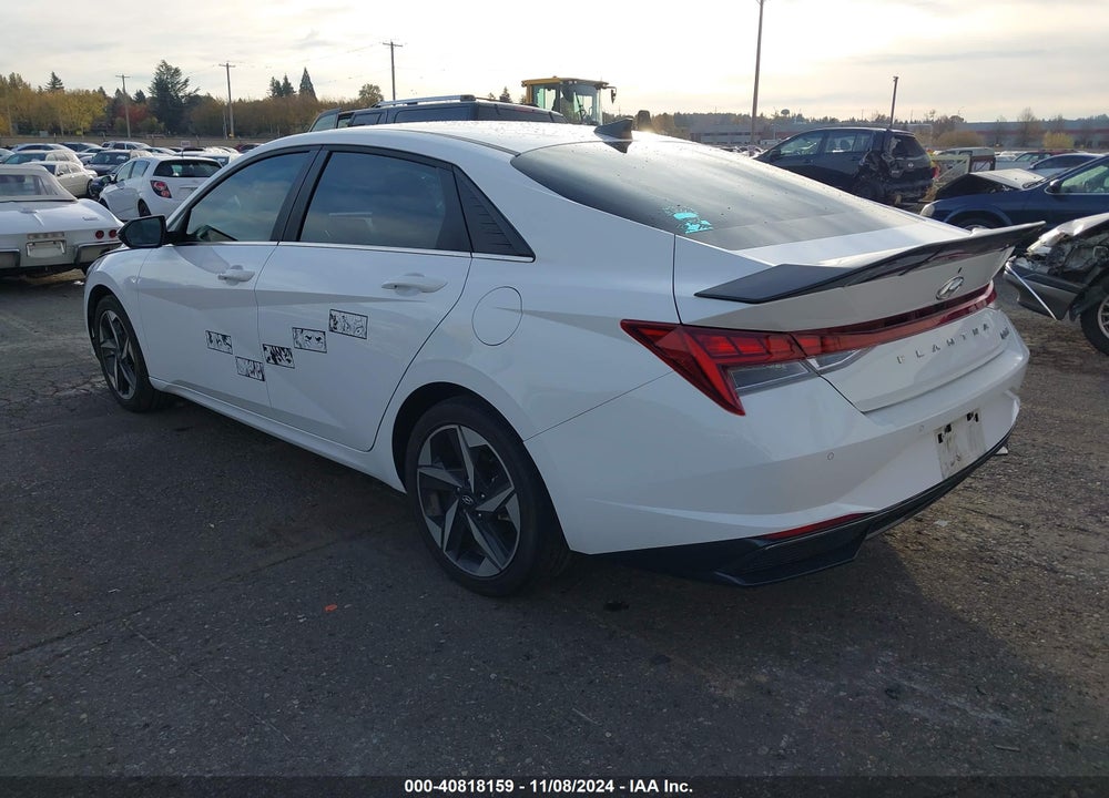 2023 HYUNDAI ELANTRA HYBRID LIMITED VIN: KMHLN4AJ3PU037281
