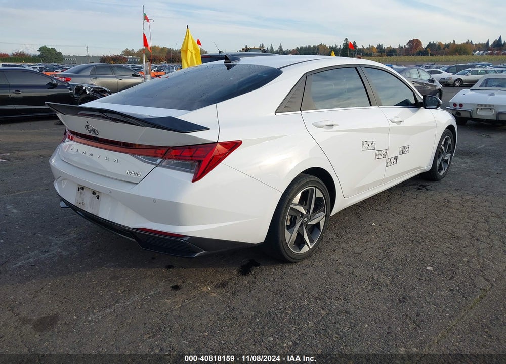 2023 HYUNDAI ELANTRA HYBRID LIMITED VIN: KMHLN4AJ3PU037281