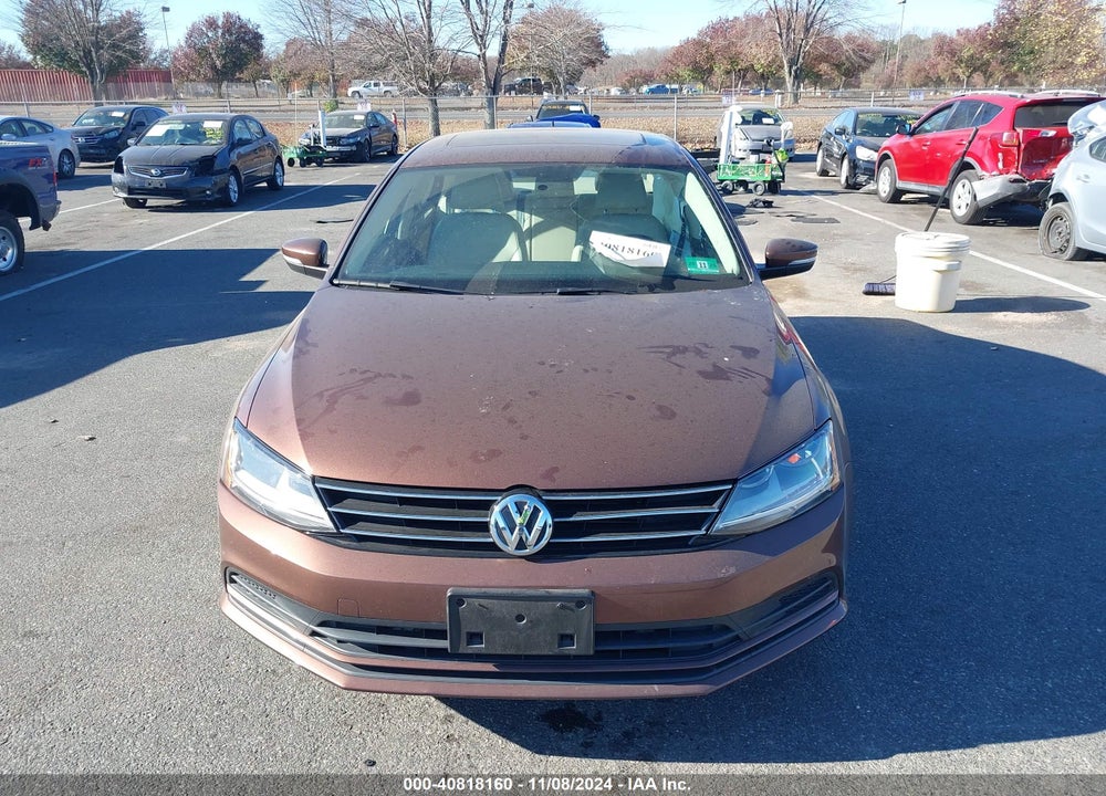 2017 VOLKSWAGEN JETTA 1.4T SE VIN: 3VWDB7AJ3HM390092