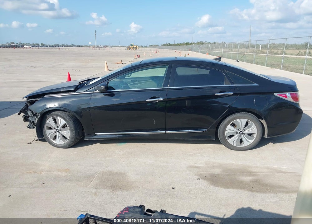 2014 HYUNDAI SONATA HYBRID LIMITED VIN: KMHEC4A4XEA110587
