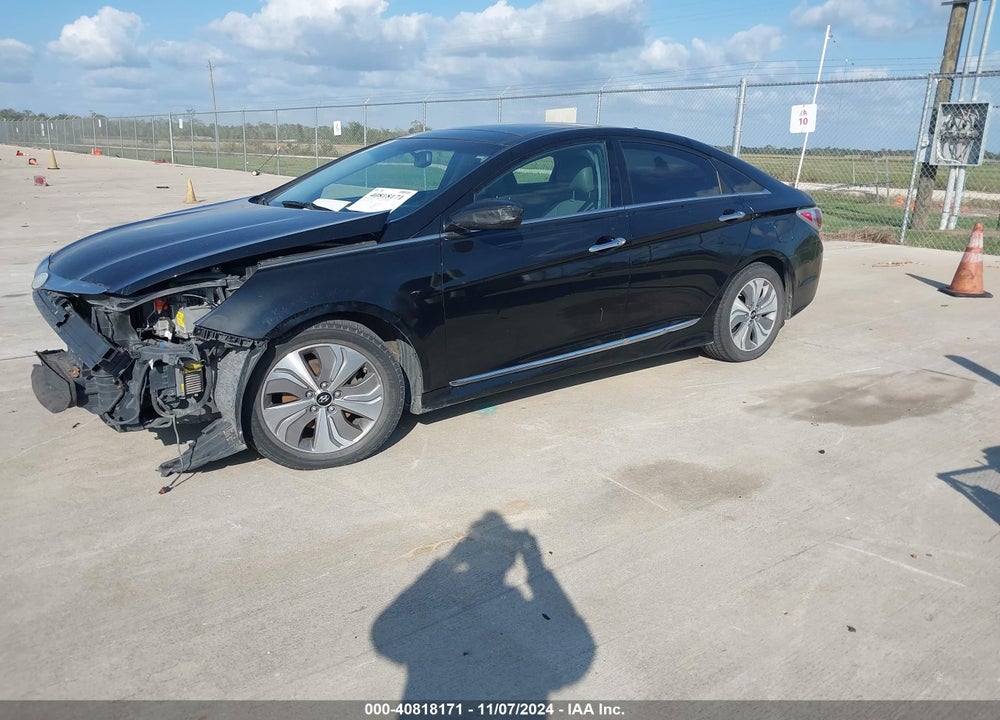 2014 HYUNDAI SONATA HYBRID LIMITED VIN: KMHEC4A4XEA110587