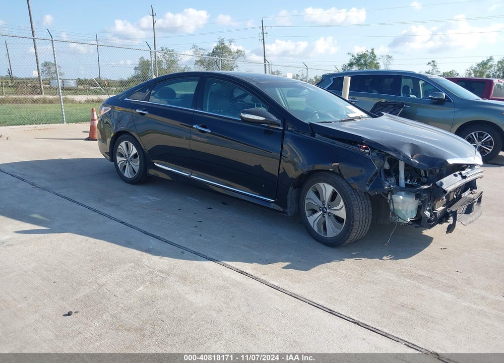 2014 HYUNDAI SONATA HYBRID LIMITED VIN: KMHEC4A4XEA110587