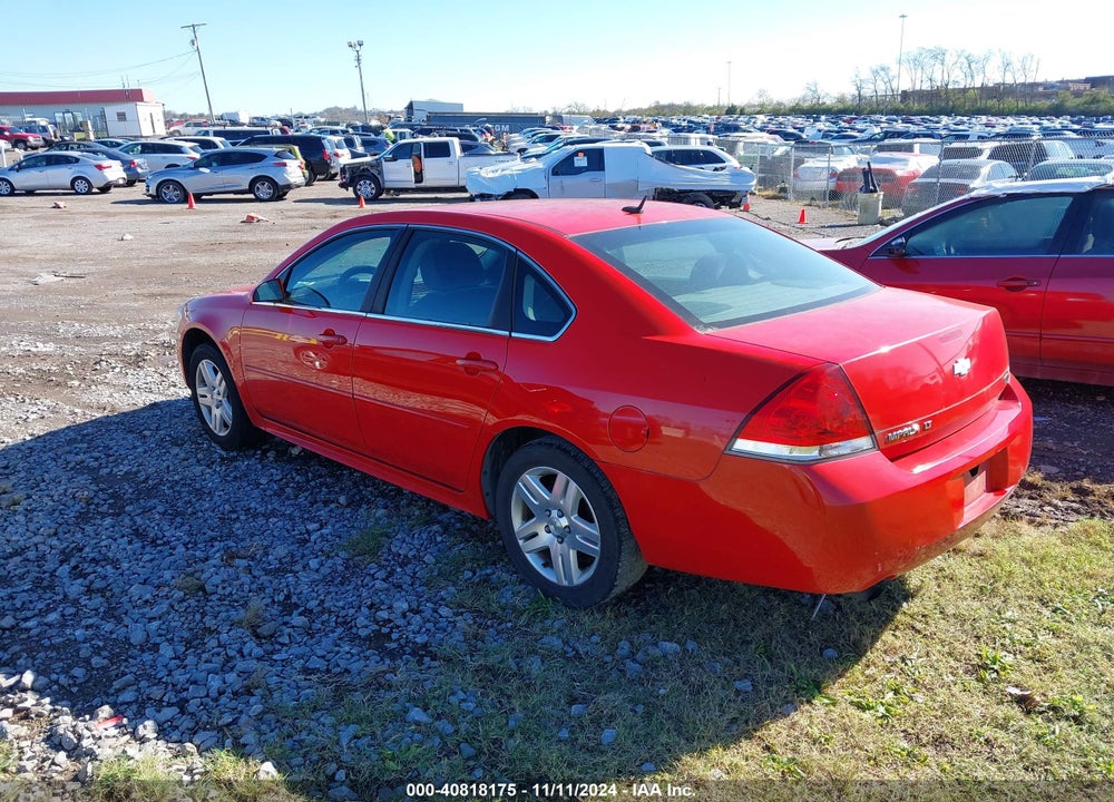 2013 CHEVROLET IMPALA LT VIN: 2G1WG5E3XD1159858