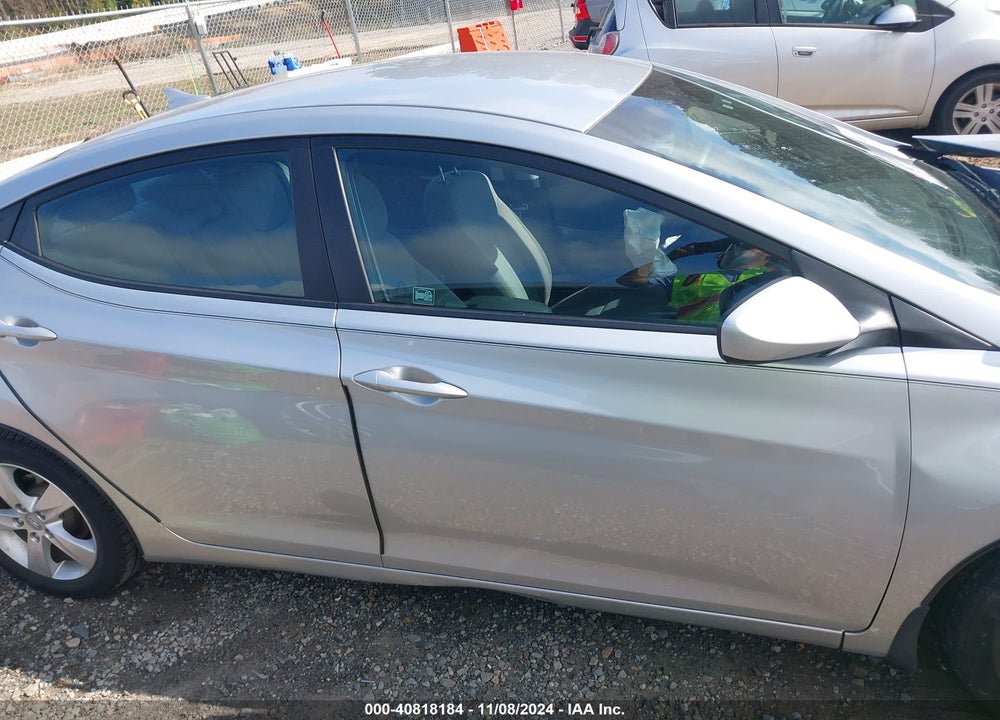 2013 HYUNDAI ELANTRA GLS VIN: 5NPDH4AE6DH319505