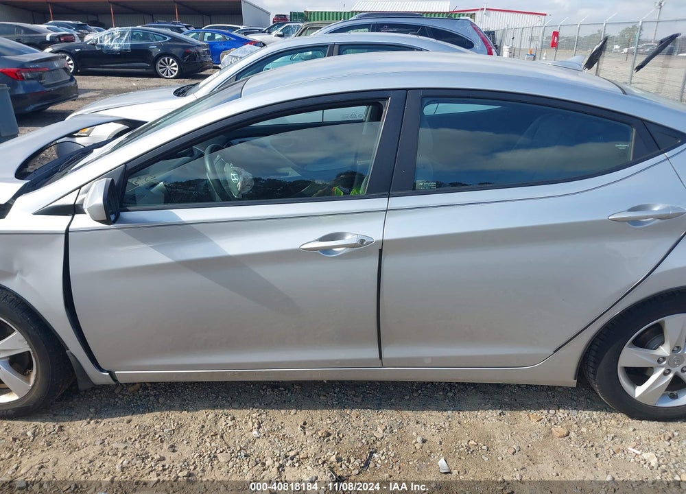 2013 HYUNDAI ELANTRA GLS VIN: 5NPDH4AE6DH319505