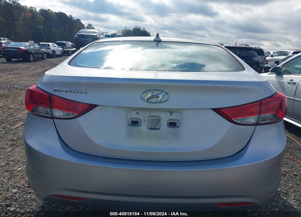 2013 HYUNDAI ELANTRA GLS VIN: 5NPDH4AE6DH319505