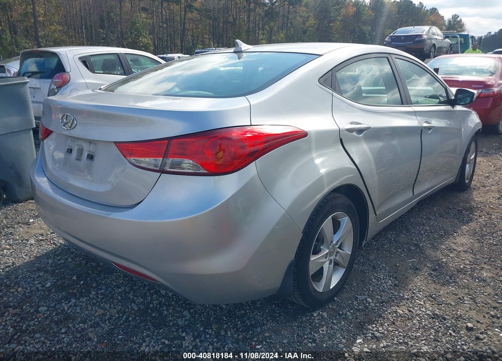 2013 HYUNDAI ELANTRA GLS VIN: 5NPDH4AE6DH319505