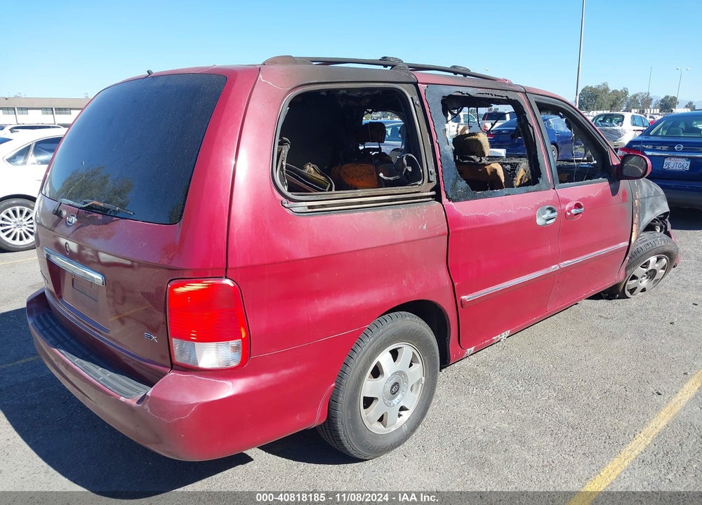 2002 KIA SEDONA EX/LX VIN: KNDUP131X26281103