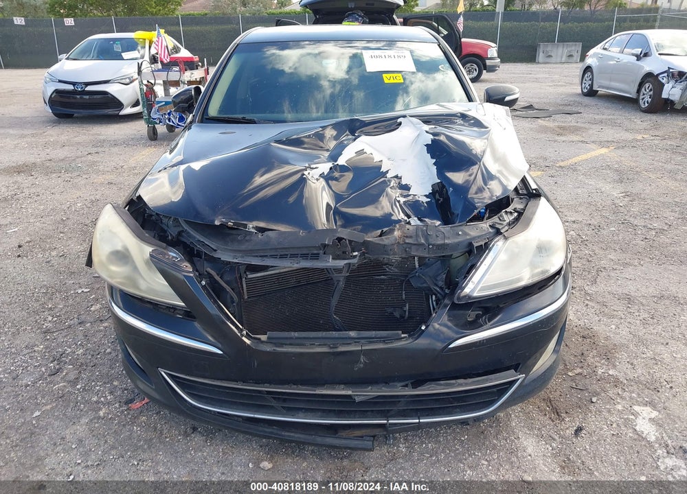 2012 HYUNDAI GENESIS 3.8 VIN: KMHGC4DD1CU161430