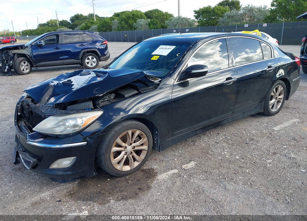 2012 HYUNDAI GENESIS 3.8 VIN: KMHGC4DD1CU161430
