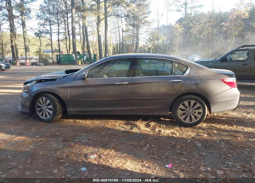 2014 HONDA ACCORD EX-L V-6 VIN: 1HGCR3F89EA015777