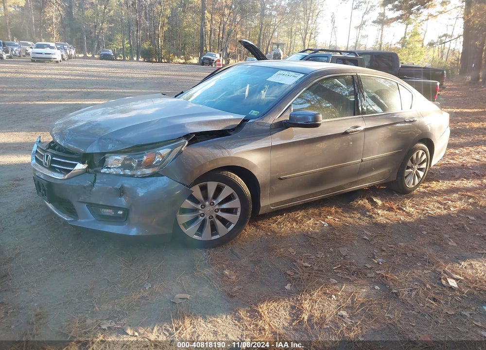 2014 HONDA ACCORD EX-L V-6 VIN: 1HGCR3F89EA015777