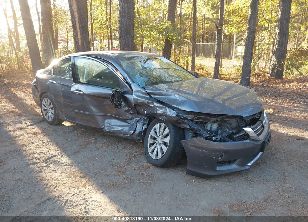 2014 HONDA ACCORD EX-L V-6 VIN: 1HGCR3F89EA015777