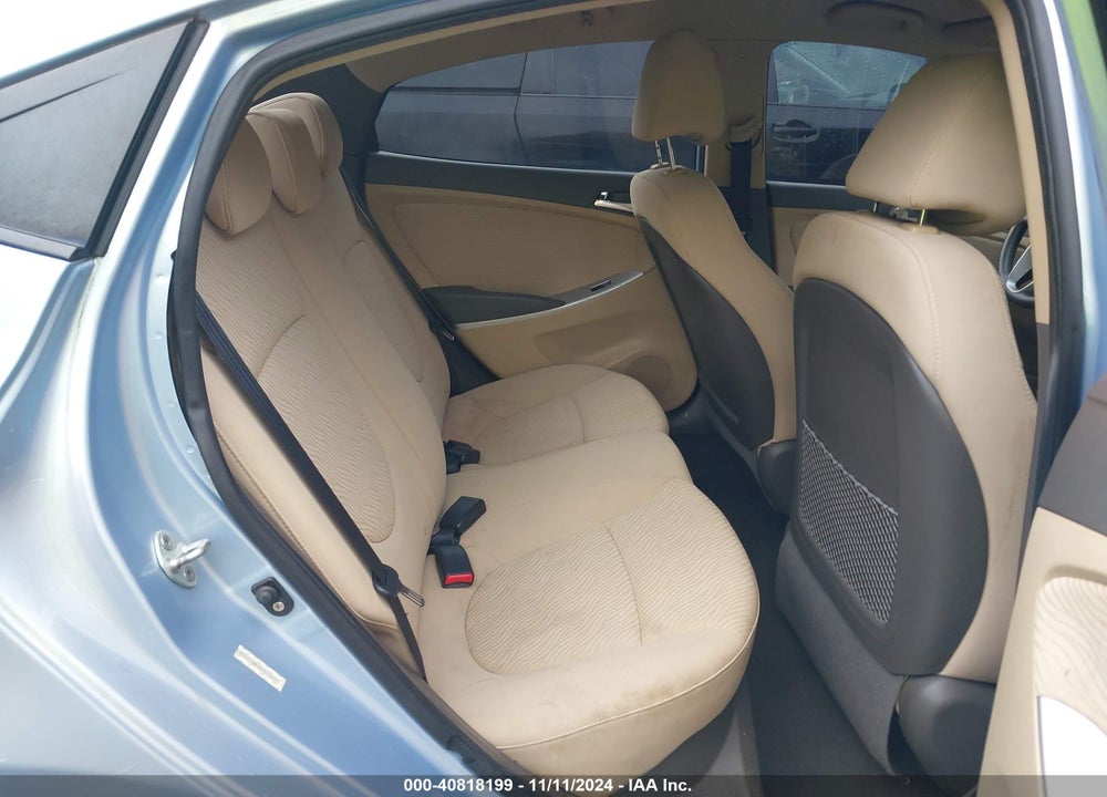 2012 HYUNDAI ACCENT GLS VIN: KMHCU4AE3CU071477