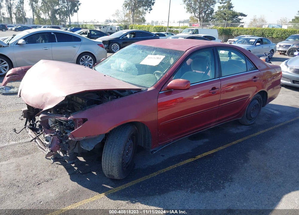 2002 TOYOTA CAMRY LE VIN: JTDBE32K120033263
