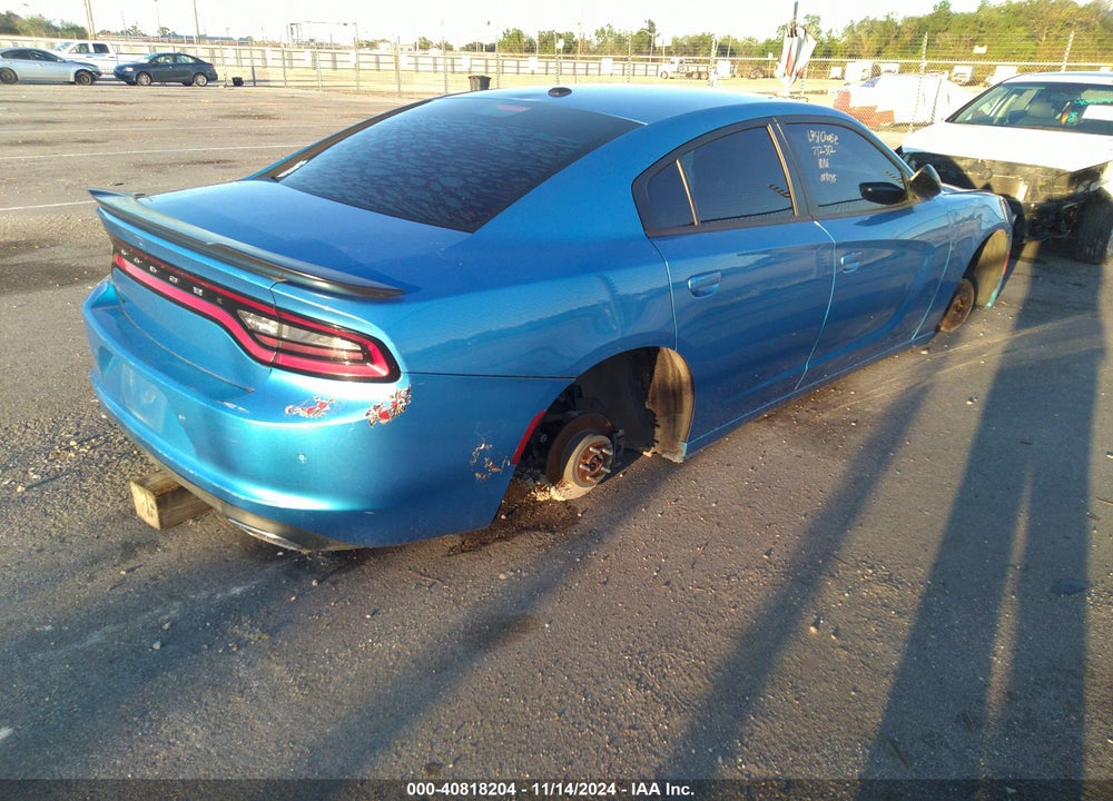 2019 DODGE CHARGER SXT RWD VIN: 2C3CDXBG6KH712312