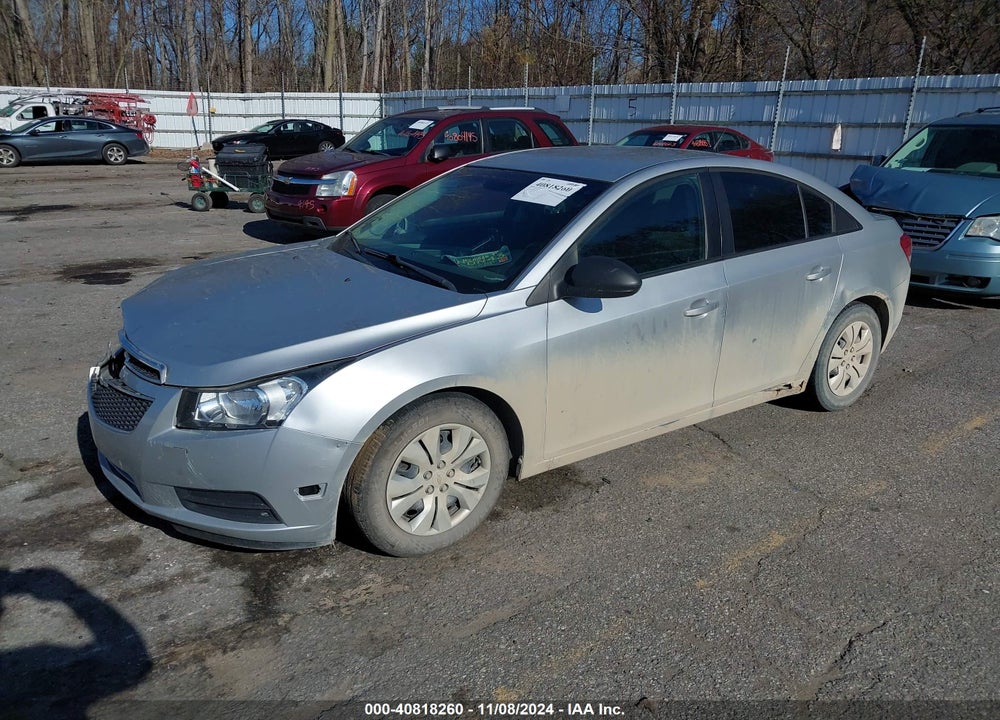 2013 CHEVROLET CRUZE LS AUTO VIN: 1G1PA5SH9D7168124