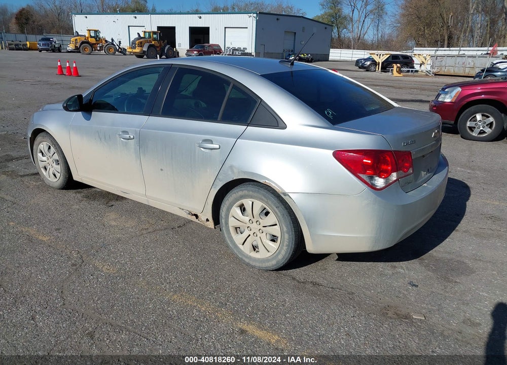 2013 CHEVROLET CRUZE LS AUTO VIN: 1G1PA5SH9D7168124