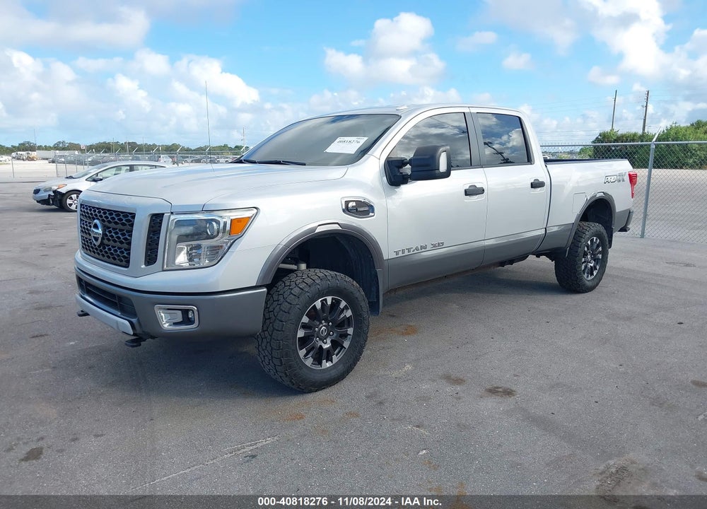 2019 NISSAN TITAN XD PRO-4X DIESEL VIN: 1N6BA1F41KN520491