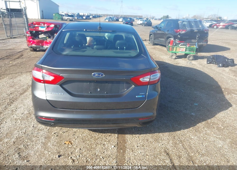 2016 FORD FUSION SE VIN: 3FA6P0T92GR185474