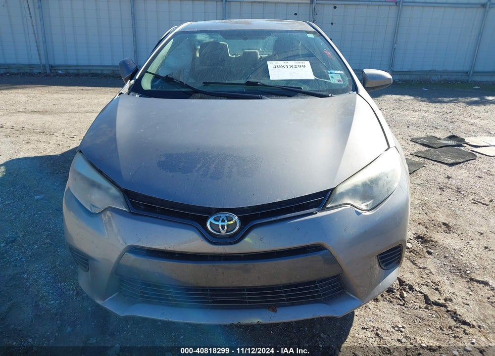 2015 TOYOTA COROLLA LE VIN: 5YFBURHE6FP354573