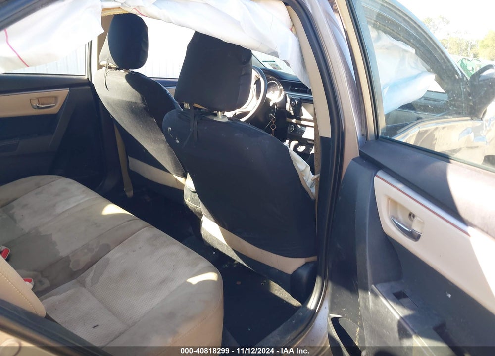 2015 TOYOTA COROLLA LE VIN: 5YFBURHE6FP354573