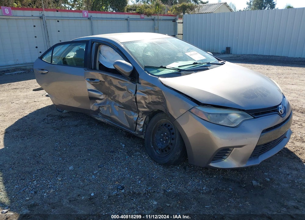 2015 TOYOTA COROLLA LE VIN: 5YFBURHE6FP354573