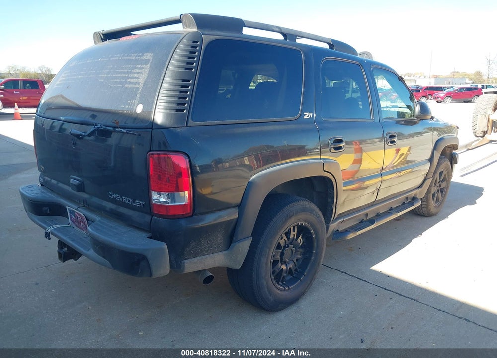 2003 CHEVROLET TAHOE Z71 VIN: 1GNEK13Z03R158376