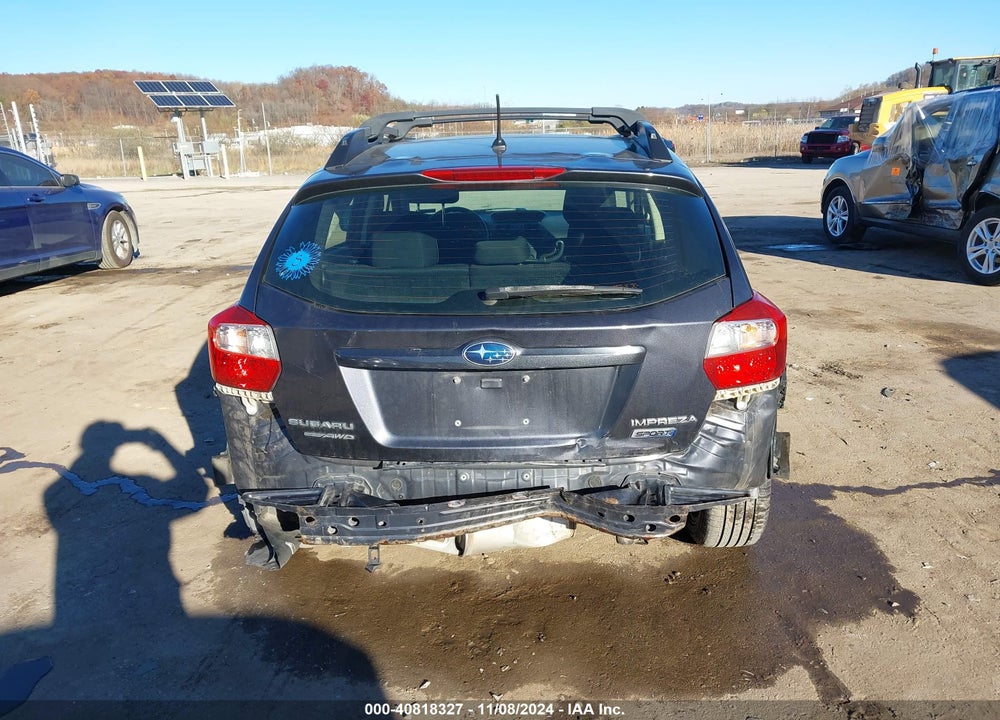 2013 SUBARU IMPREZA 2.0I SPORT PREMIUM VIN: JF1GPAL62DH805026