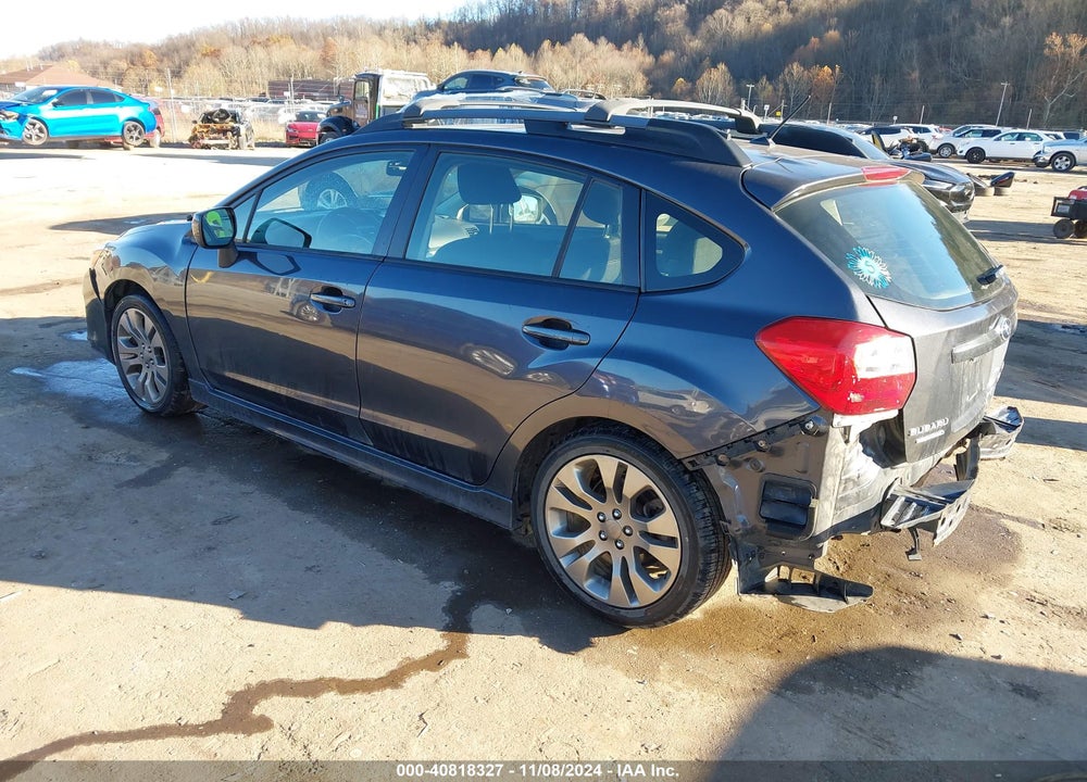 2013 SUBARU IMPREZA 2.0I SPORT PREMIUM VIN: JF1GPAL62DH805026