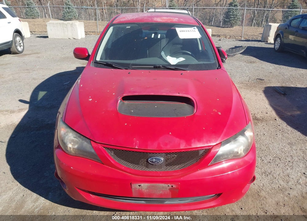 2008 SUBARU IMPREZA WRX VIN: JF1GE74608G508176