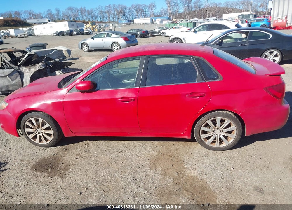 2008 SUBARU IMPREZA WRX VIN: JF1GE74608G508176
