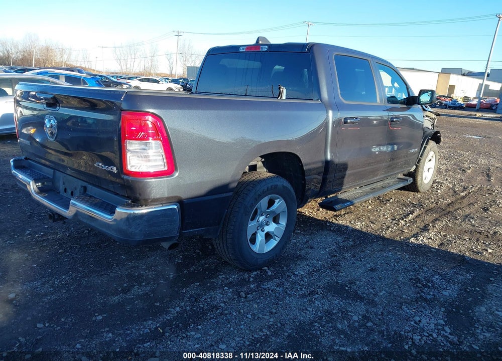2021 RAM 1500 BIG HORN 4X4 5'7 BOX VIN: 1C6RRFFG5MN551772