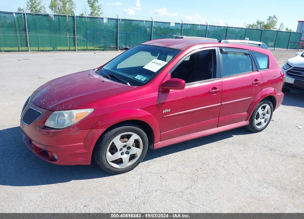 2006 PONTIAC VIBE VIN: 5Y2SL65806Z408875
