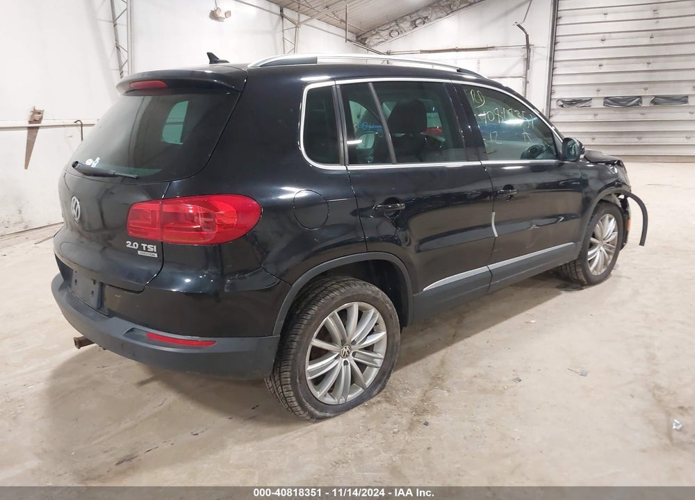 2012 VOLKSWAGEN TIGUAN SE VIN: WVGBV7AX7CW573151