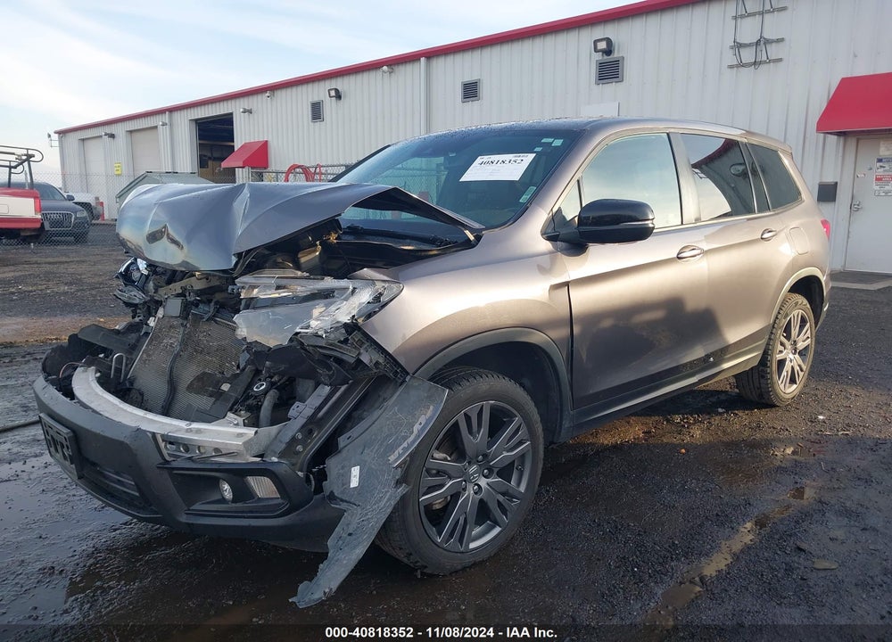 2021 HONDA PASSPORT AWD EX-L VIN: 5FNYF8H58MB025526