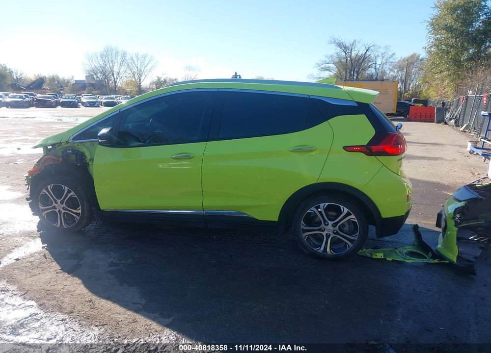 2019 CHEVROLET BOLT EV PREMIER VIN: 1G1FZ6S09K4121579