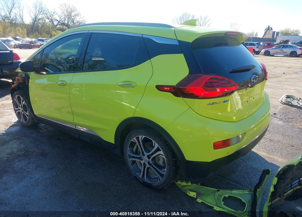 2019 CHEVROLET BOLT EV PREMIER VIN: 1G1FZ6S09K4121579