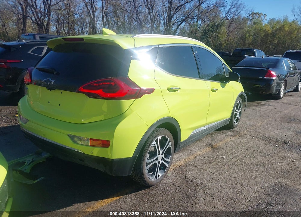 2019 CHEVROLET BOLT EV PREMIER VIN: 1G1FZ6S09K4121579