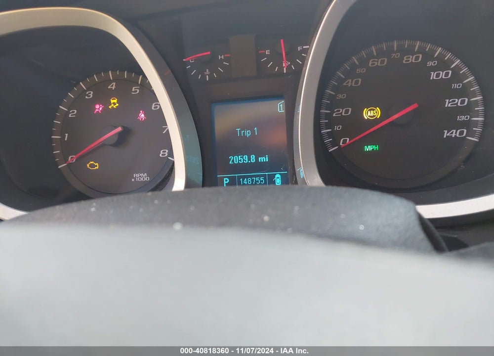 2010 CHEVROLET EQUINOX LT VIN: 2CNFLEEW6A6272357
