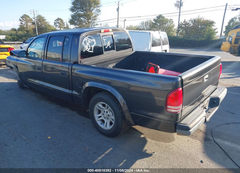 2002 DODGE DAKOTA QUAD SPORT/QUAD R/T VIN: 1B7HL38N12S719003