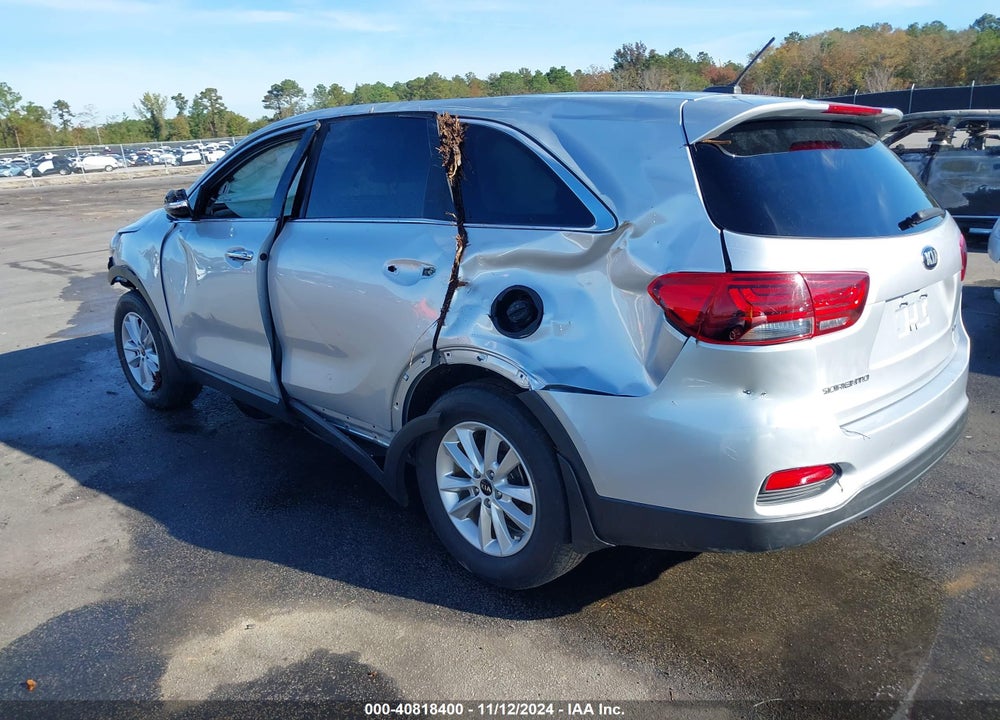 2019 KIA SORENTO 2.4L L VIN: 5XYPG4A32KG583159