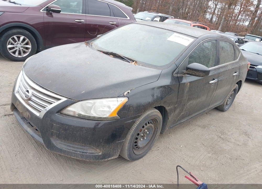 2013 NISSAN SENTRA SV VIN: 3N1AB7AP1DL716694