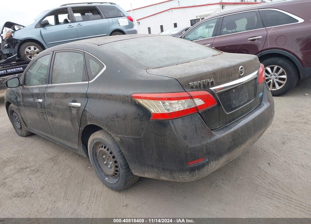 2013 NISSAN SENTRA SV VIN: 3N1AB7AP1DL716694