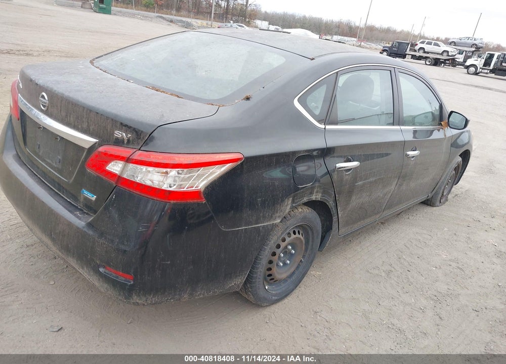 2013 NISSAN SENTRA SV VIN: 3N1AB7AP1DL716694