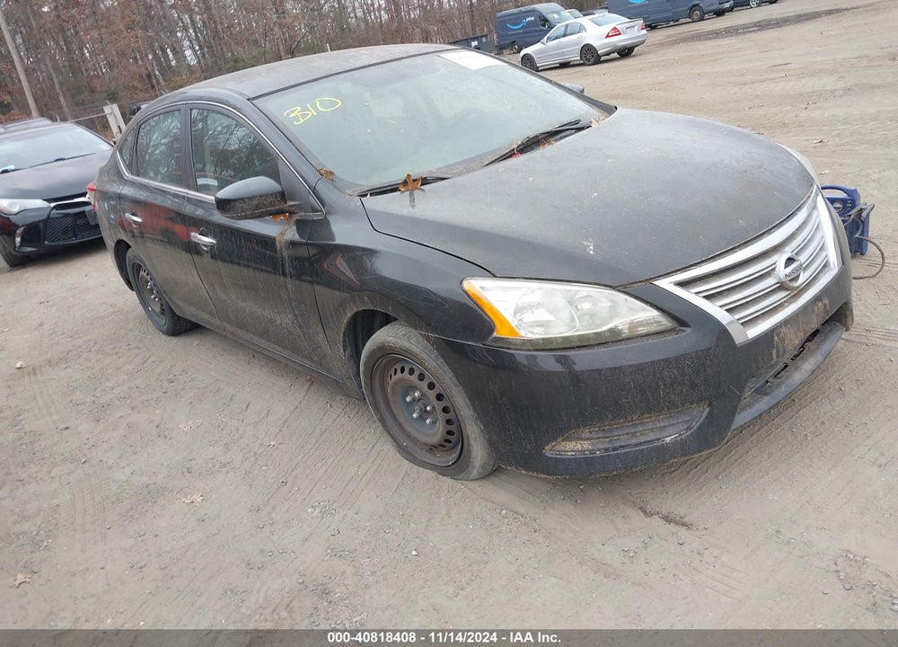 2013 NISSAN SENTRA SV VIN: 3N1AB7AP1DL716694