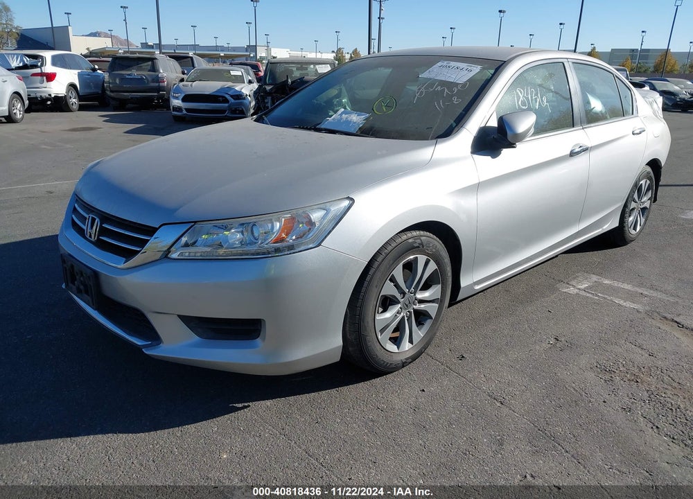 2013 HONDA ACCORD LX VIN: 1HGCR2F34DA186451