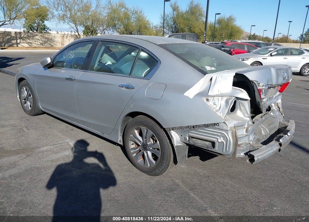 2013 HONDA ACCORD LX VIN: 1HGCR2F34DA186451