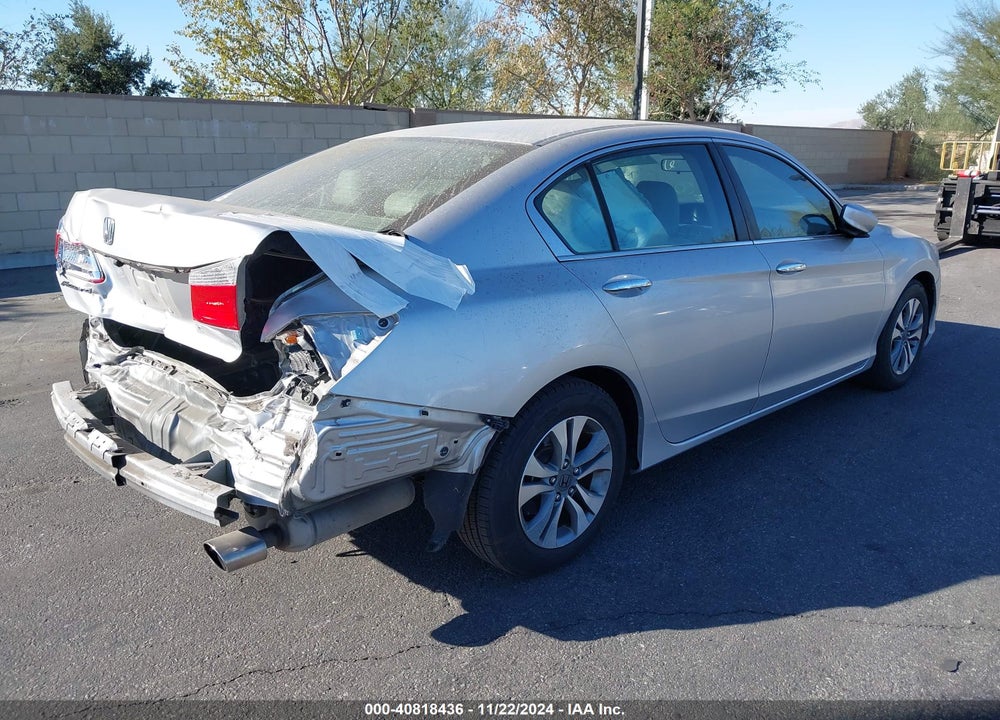 2013 HONDA ACCORD LX VIN: 1HGCR2F34DA186451